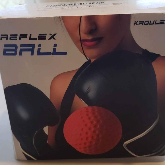 Boxing Reflex Ball React Reflex Balls String Headband Carry Bag KID ADULT NEW - Picture 4 of 5